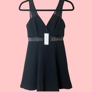 NWT BCBG Generation Black Mini Dress, Size 0